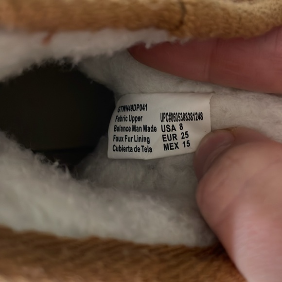 Toddler girls faux shearling boots - Picture 9 of 9